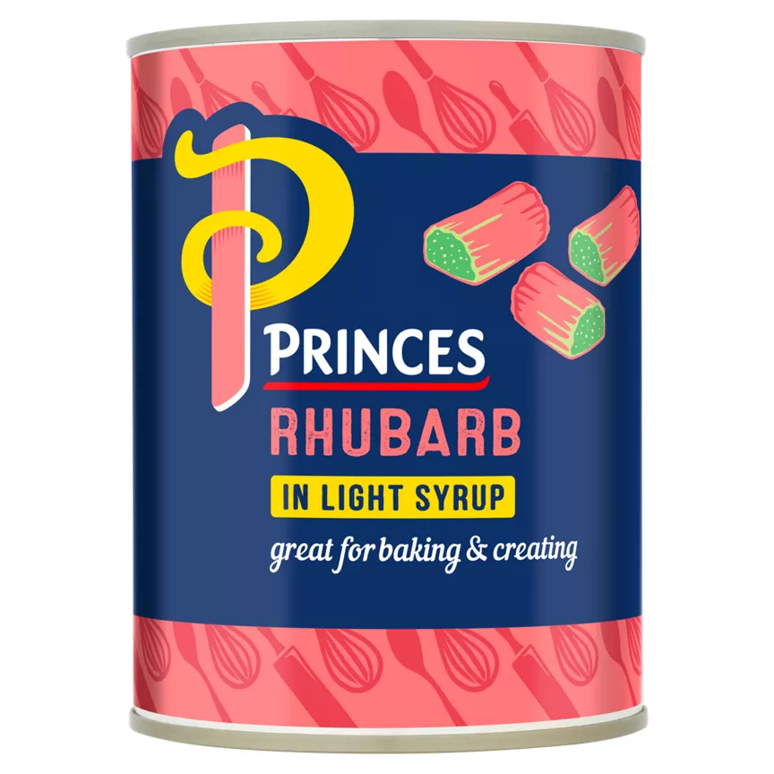 Princes Rhubarb in Light Syrup