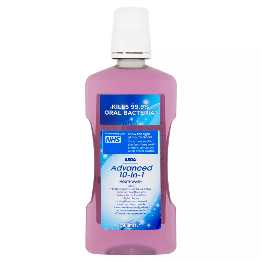 ASDA Advanced 6-in-1 Mouthwash