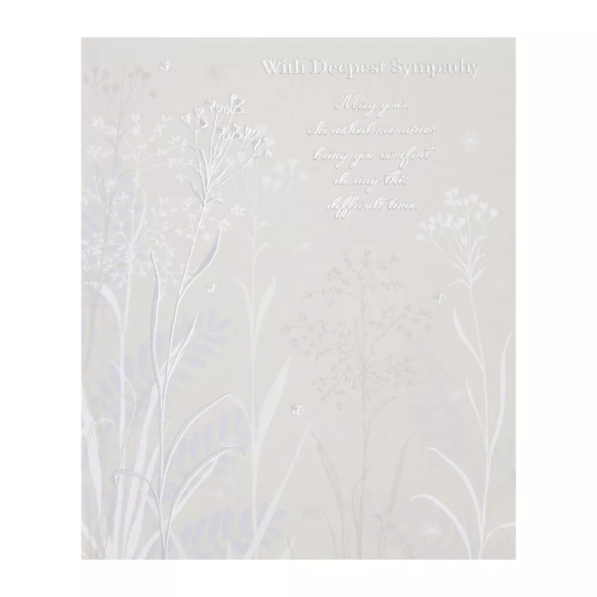 George Home Sympathy Card