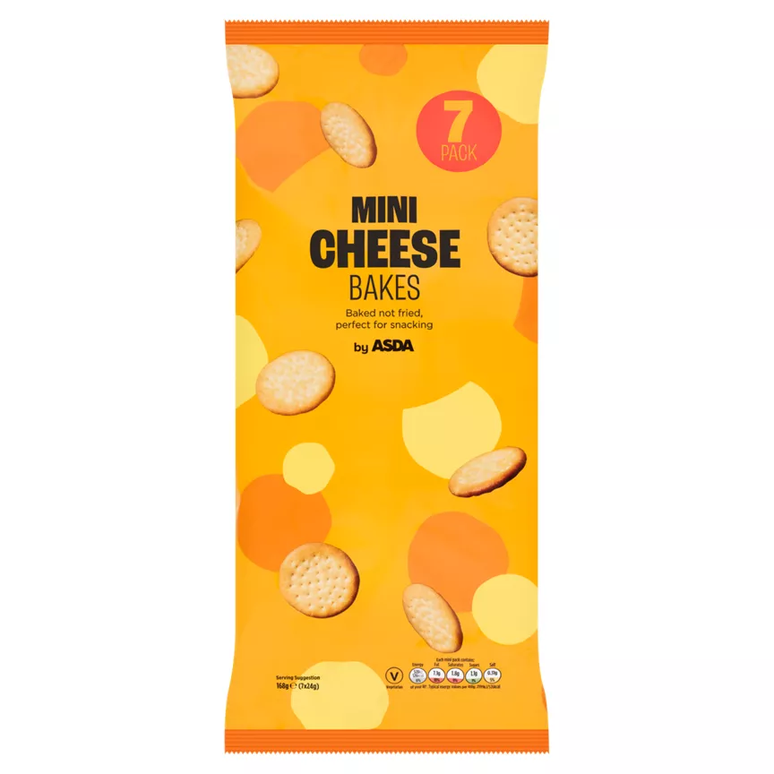 ASDA Mini Cheese Bakes Multipack Snack