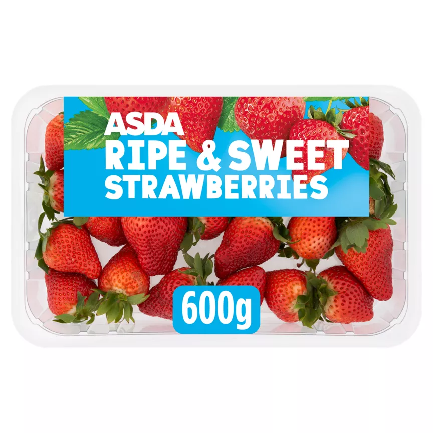 ASDA  Ripe & Sweet Strawberries 600g