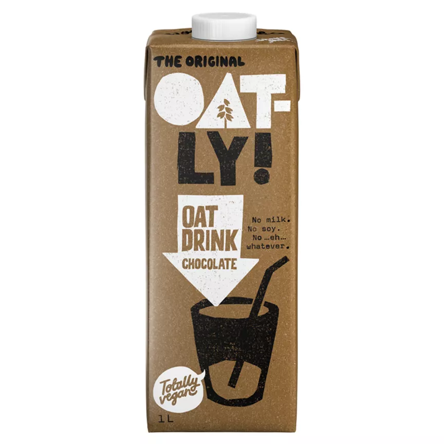 Oatly Chocolate Oat Drink Long Life - Image 1