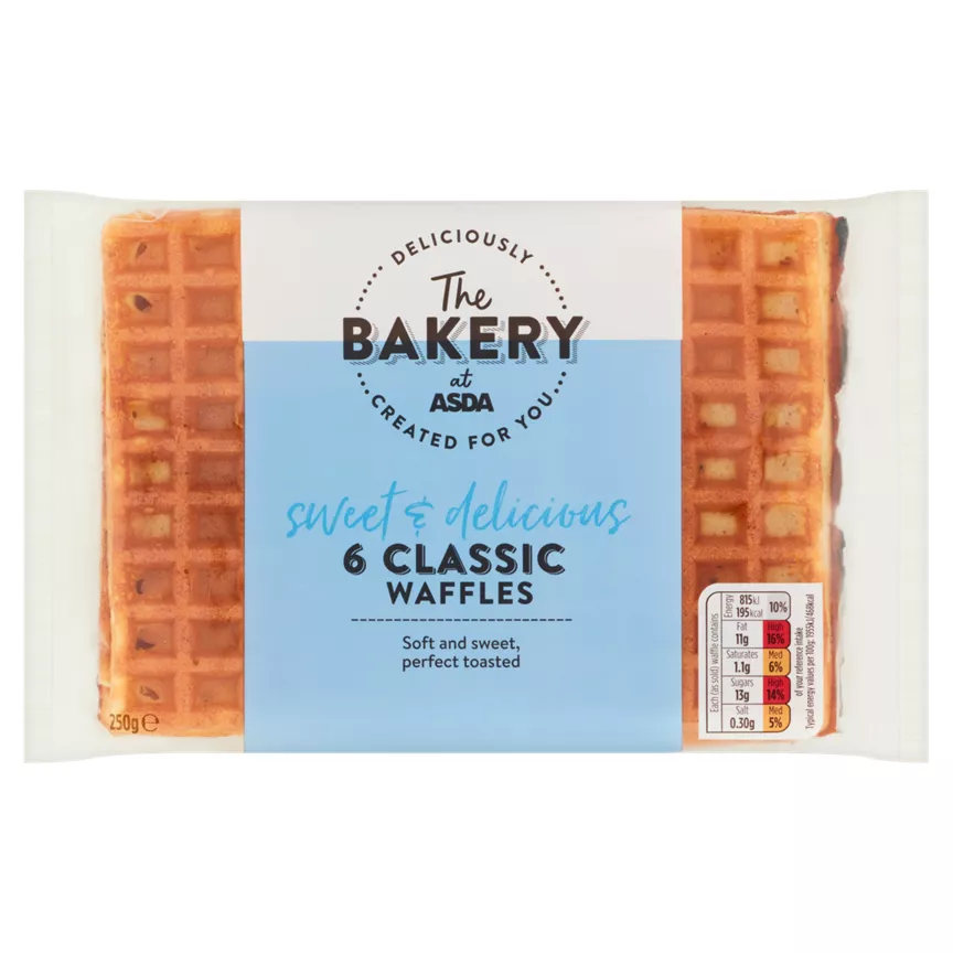 The BAKERY at ASDA Classic Waffles