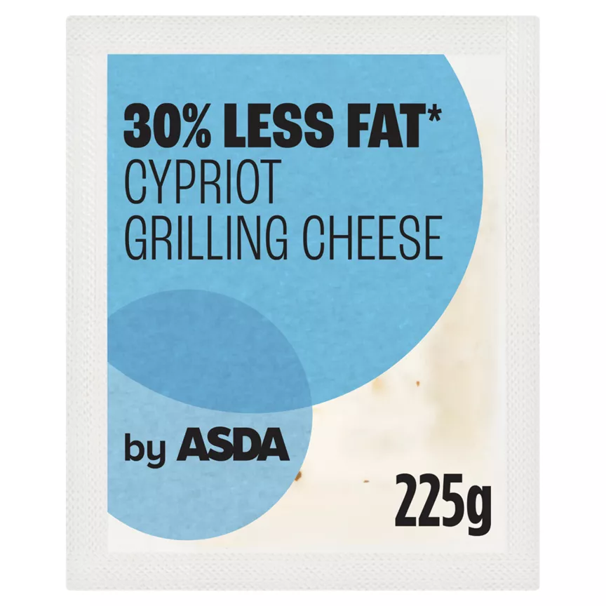 ASDA 30% Less Fat Cypriot Grilling Cheese 225g