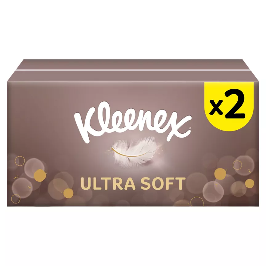 Kleenex Ultra Soft Tissues Twin Pack