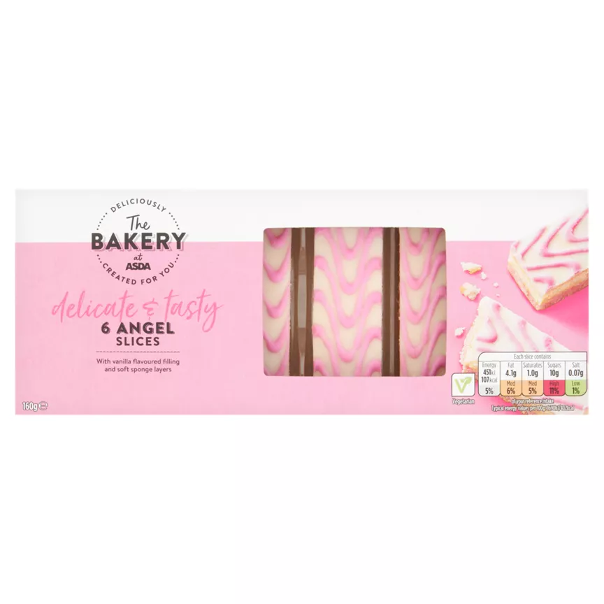 The BAKERY at ASDA 6 Angel Slices