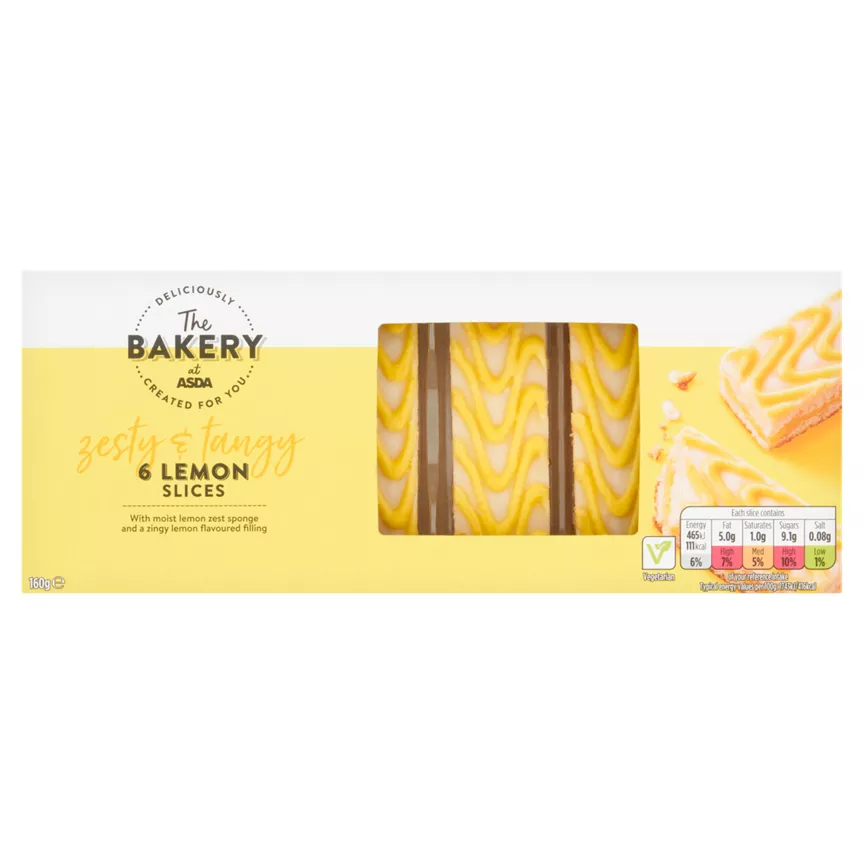The BAKERY at ASDA 6 Lemon Slices