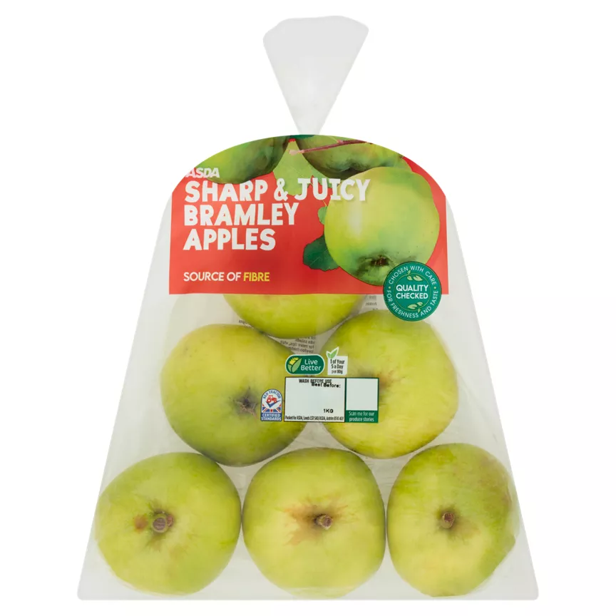 ASDA Sharp & Juicy Bramley Apples 1kg