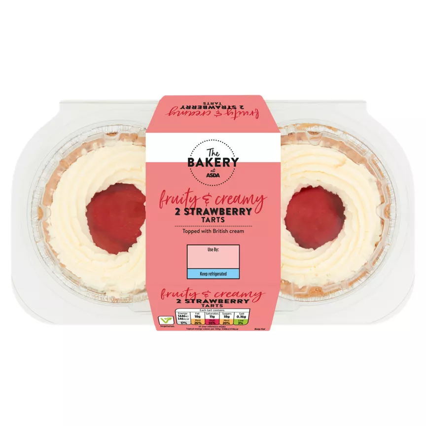 The BAKERY at ASDA 2 Strawberry Tarts