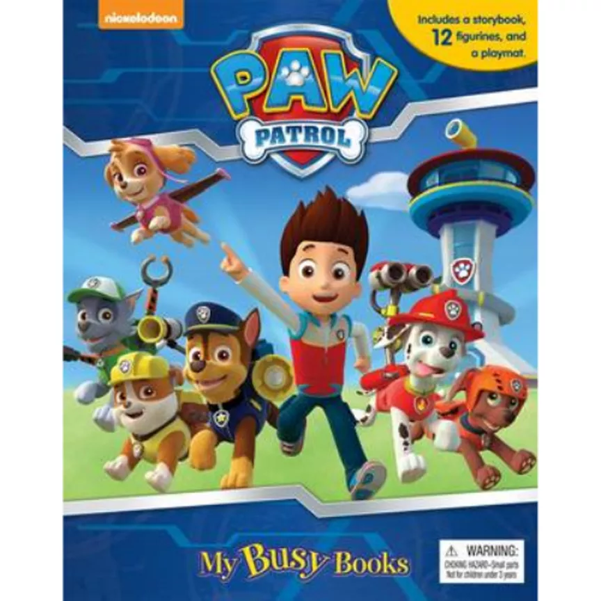 Hardback Kids Books Paw Patrol: My Busy Book