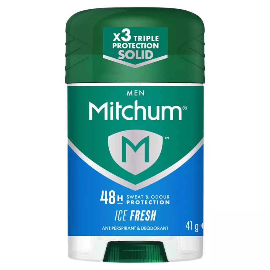 Mitchum Men Triple Odor Defense 48HR Protection Ice Fresh Anti-Perspirant & Deodorant 41g