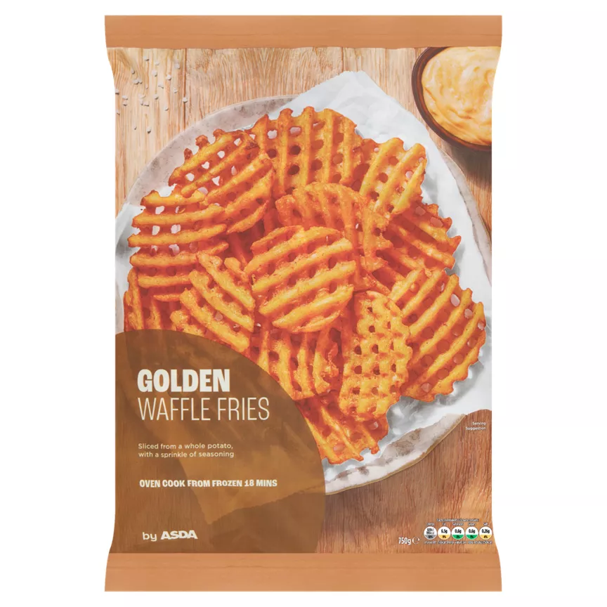 ASDA Golden Waffle Fries 750g