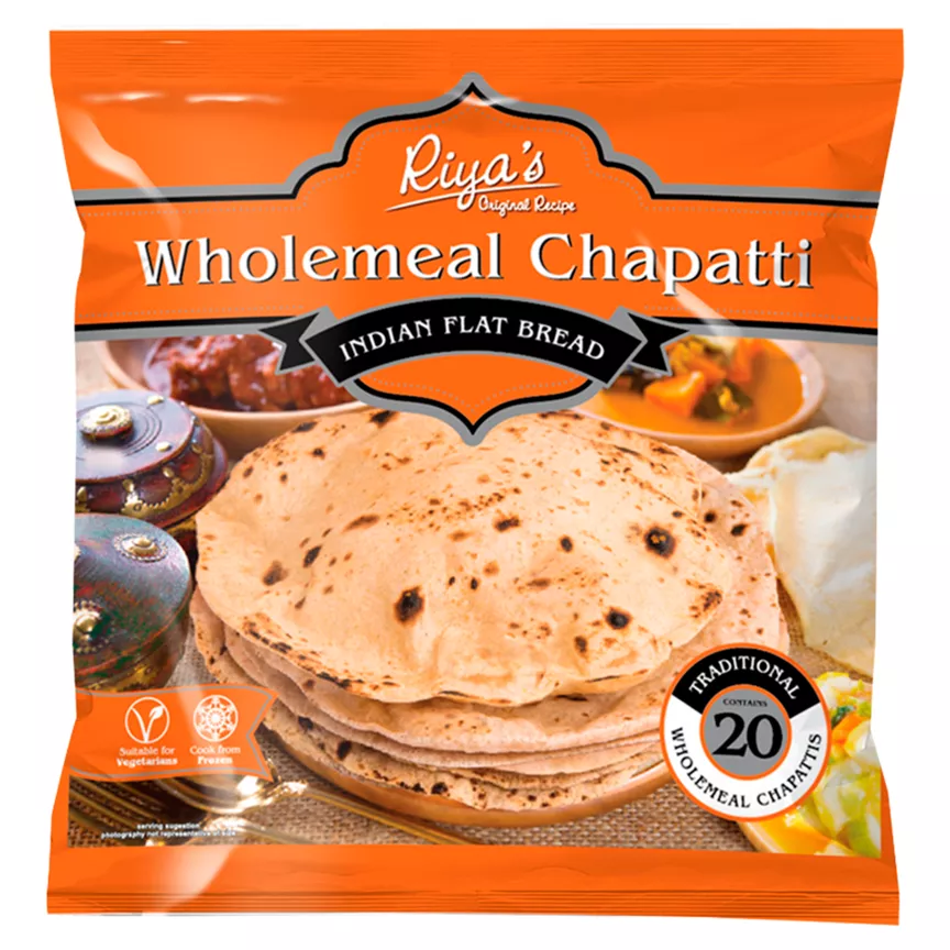Riya's Wholemeal Chapatti 800g