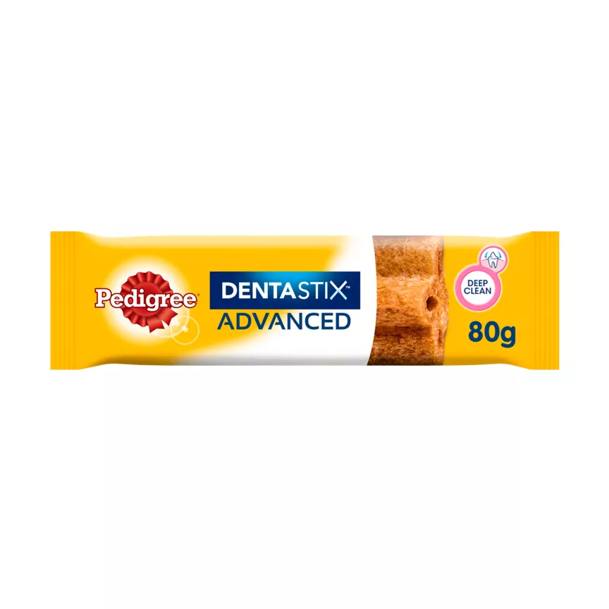 Pedigree Dentastix Advanced Medium Dog Treat Chicken 1 x Dental Chew 80g