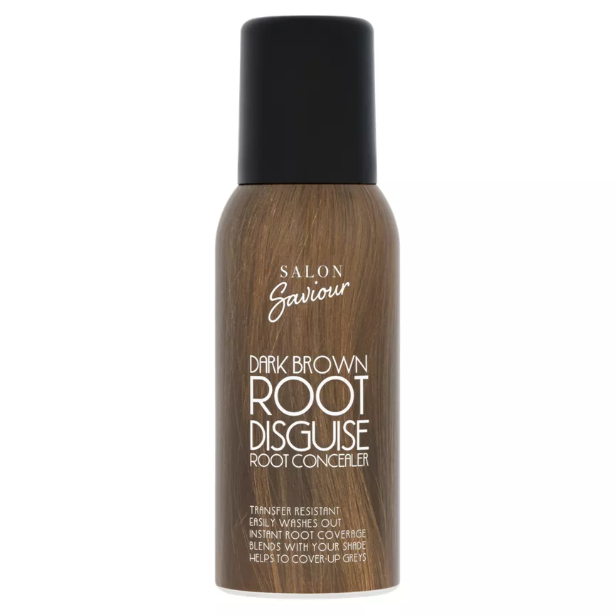 Salon Saviour Dark Brown Root Disguise Root Concealer 100ml