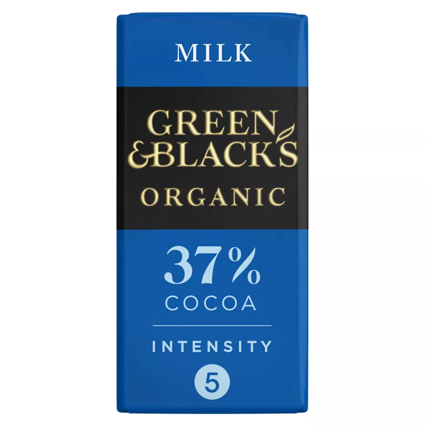 Green & Black's Organic Milk Chocolate Bar 90g