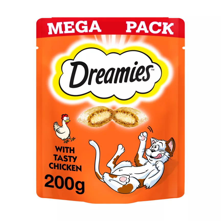 Dreamies with Tasty Chicken 200g