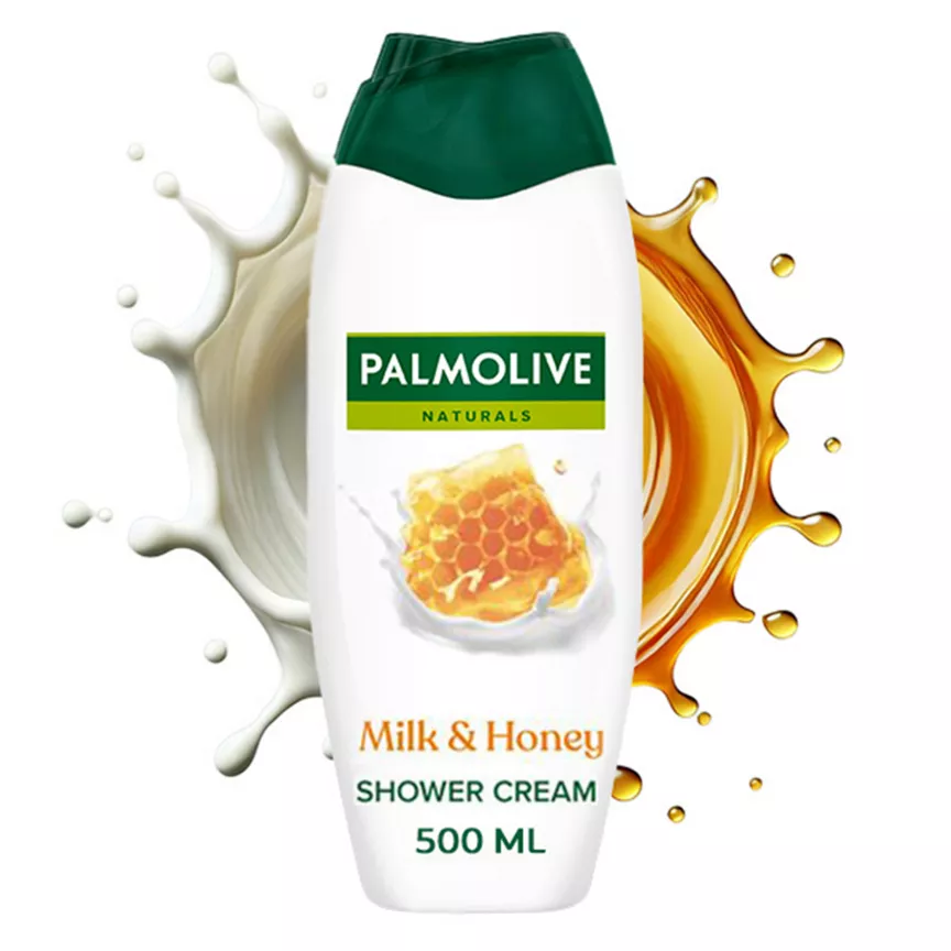 Palmolive Naturals Milk & Honey Shower Gel and Body Wash 500ml