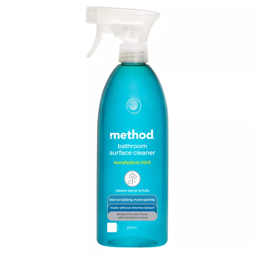 Method Eucalyptus Mint Bathroom Surface Cleaner 828ml - Image 1