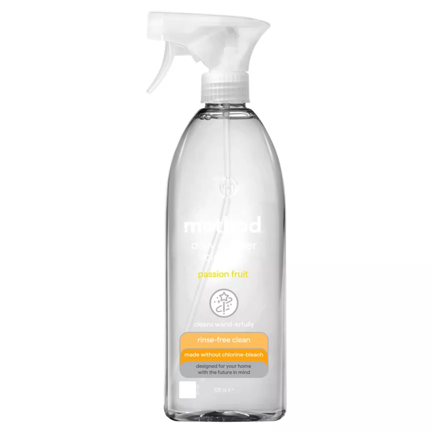 Method Daily Shower Non-Toxic Surface Cleaner Passion Fruit 828ml