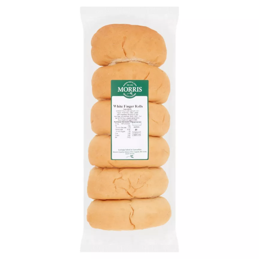 Morris White Finger Rolls