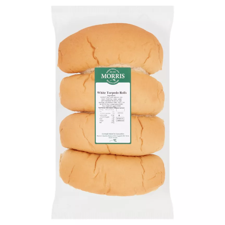 Morris White Torpedo Rolls