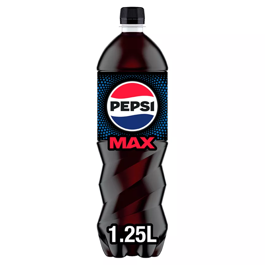 Pepsi Max No Sugar Cola Bottle 1.25L - Image 1