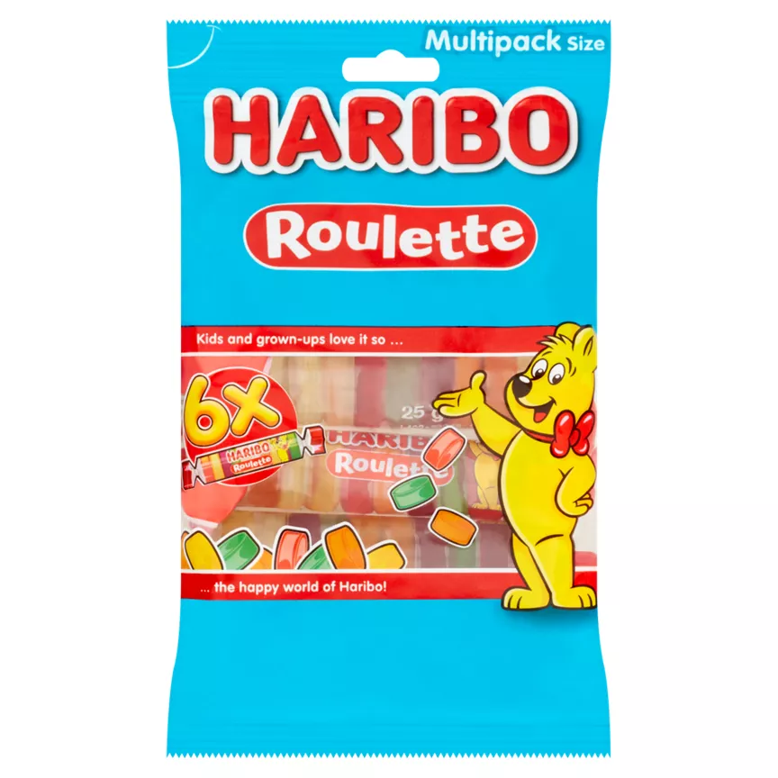 Haribo Roulette (6 x 25g)