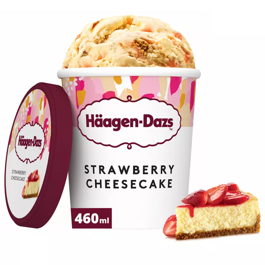 Häagen-Dazs Strawberry Cheesecake Ice Cream 460ml