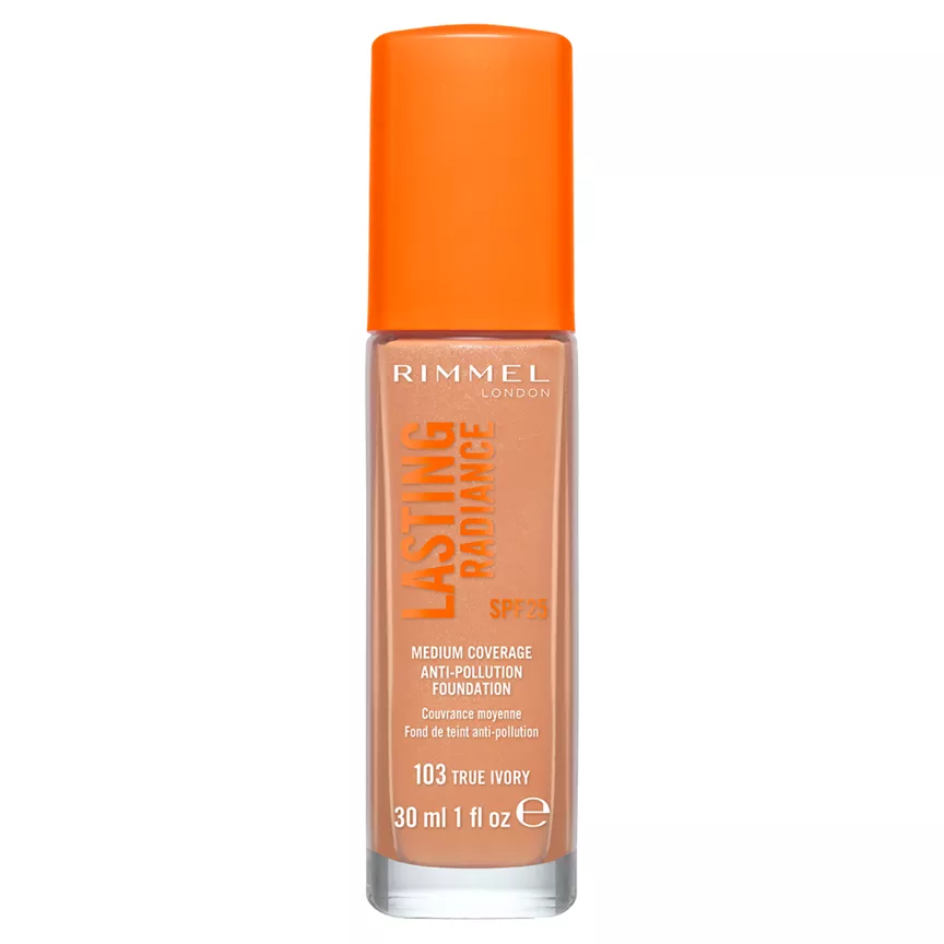 Rimmel London Lasting Radiance Foundation 103 True Ivory 30ml