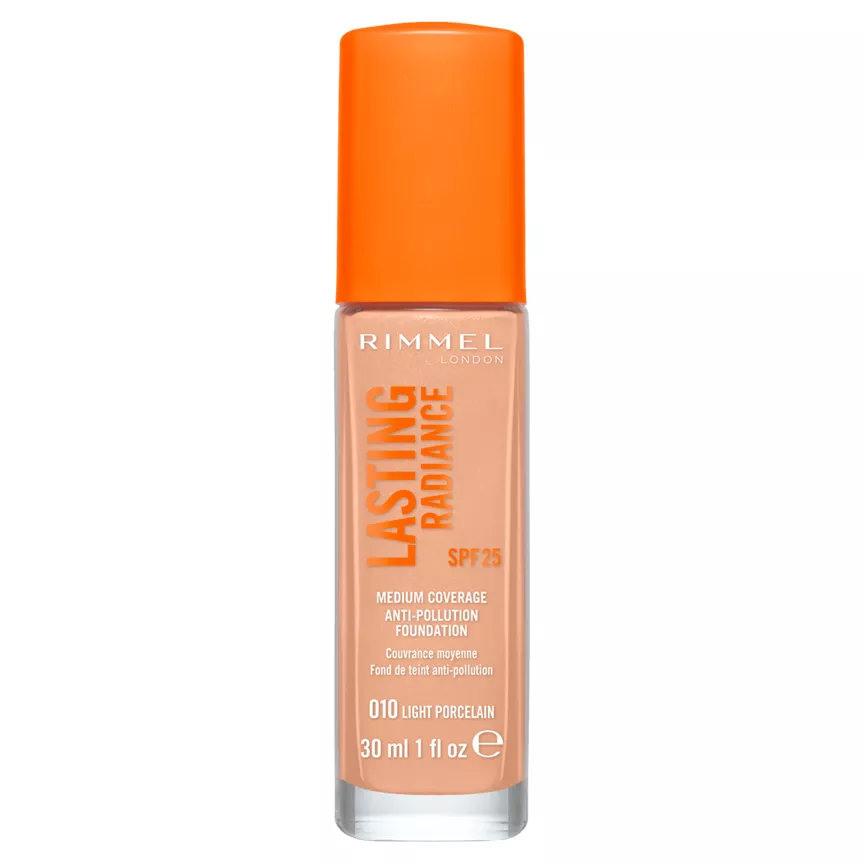 Rimmel London Lasting Radiance Foundation 010 Light Porcelain 30ml