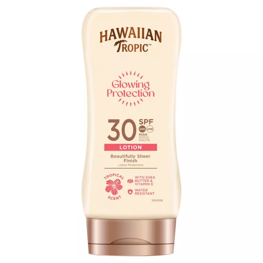 Hawaiian Tropic Glowing Protection Lotion SPF30 180ml