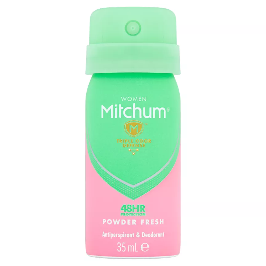 Mitchum Women Triple Odor Defense 48HR Protection Powder Fresh Antiperspirant & Deodorant 35ml