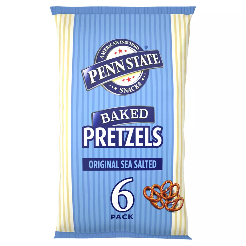 Penn State Sea Salted Multipack Pretzels 6 Pack