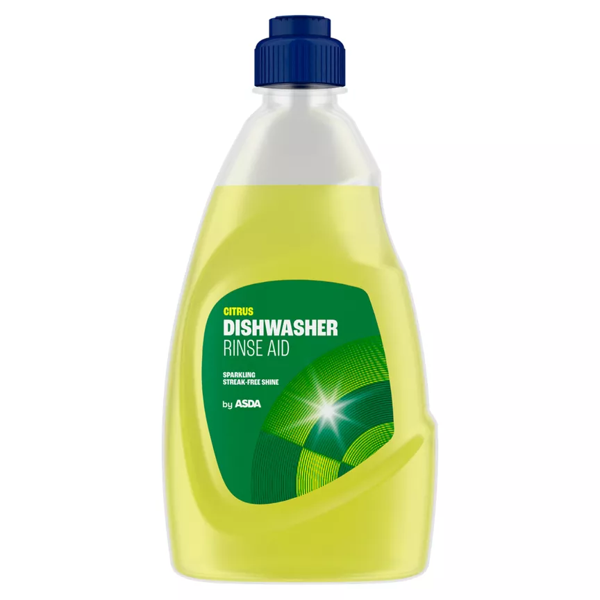 ASDA Dishwasher Rinse Aid Citrus 480ml