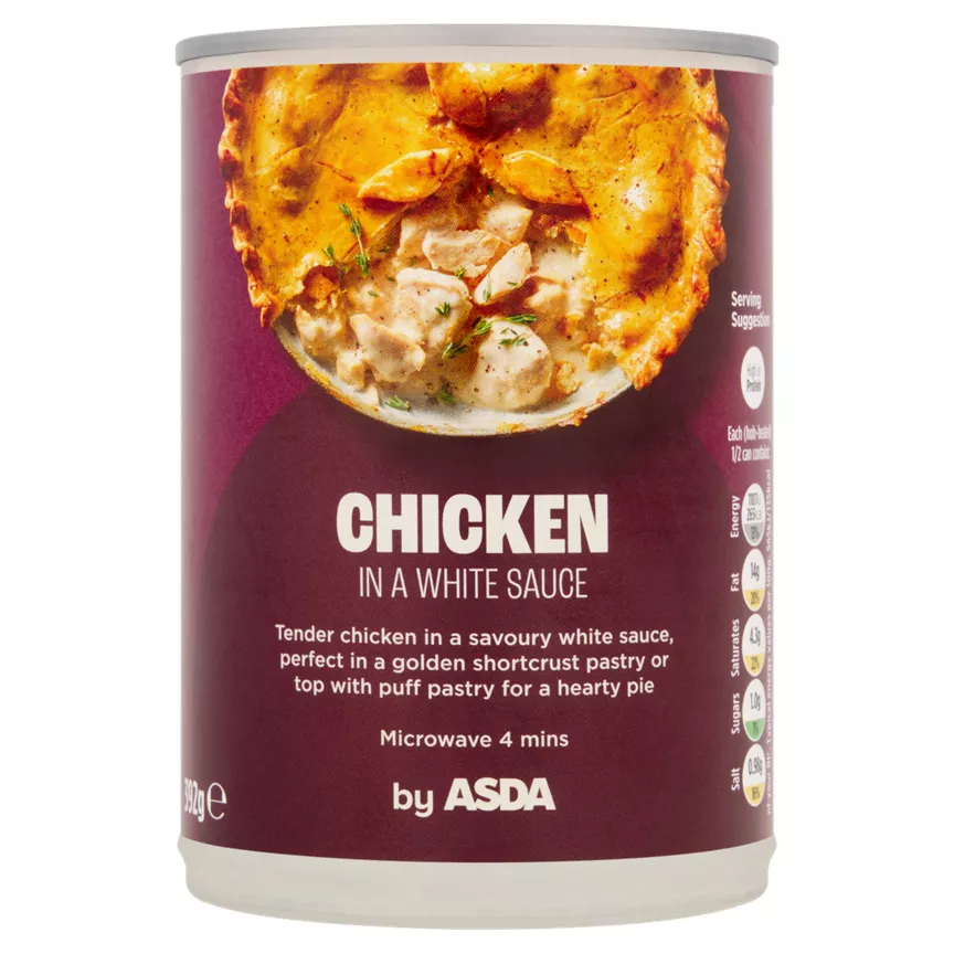 ASDA Chicken In a White Sauce 392g