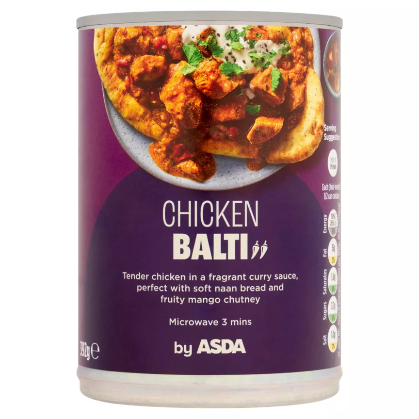ASDA Chicken Balti 392g