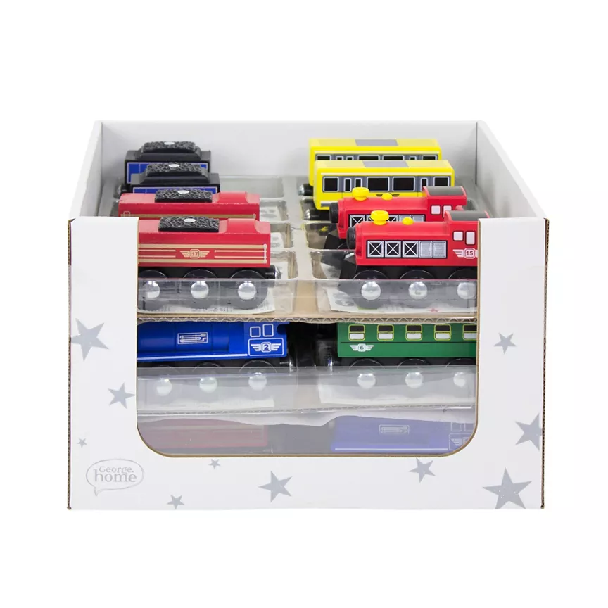 George Home Mini Wooden Toy Train (Style May Vary)