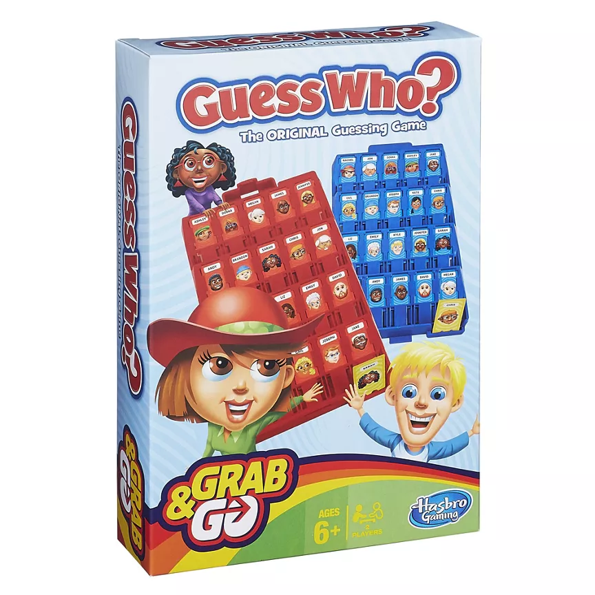 Hasbro Gaming Grab and Go Guess Who Game