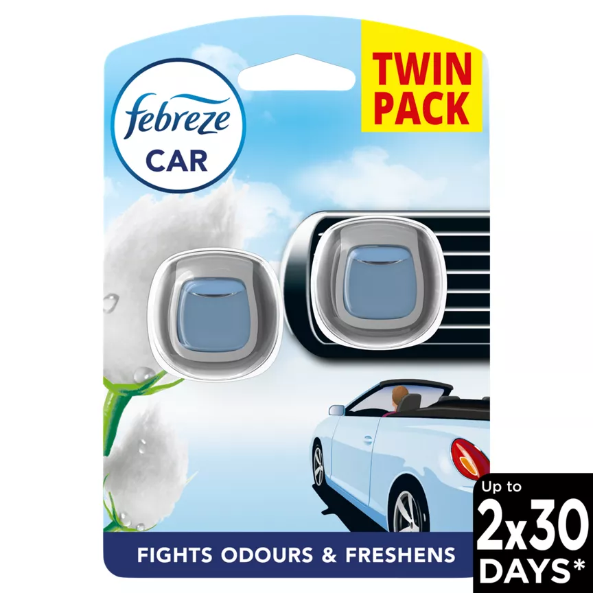 Febreze Air Freshener Car Cotton 