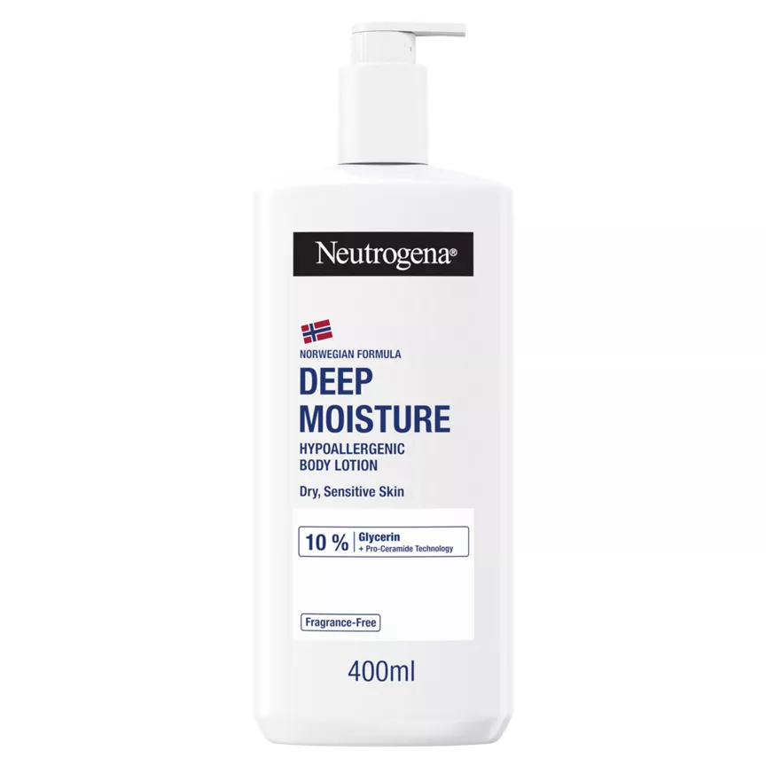 Neutrogena Norwegian Formula Deep Moisture Hypoallergenic Body Lotion 400ml