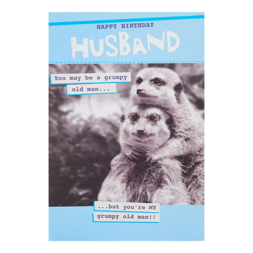 George Home Husband Birthday Card