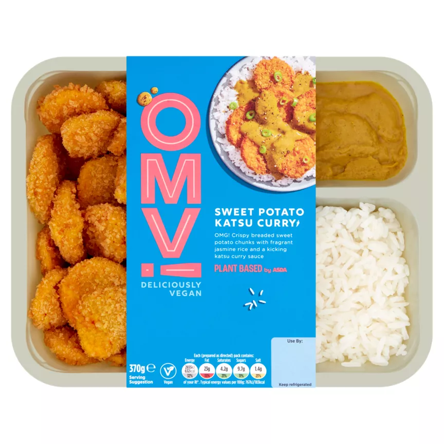 OMV! Deliciously Vegan by Asda Sweet Potato Katsu Curry