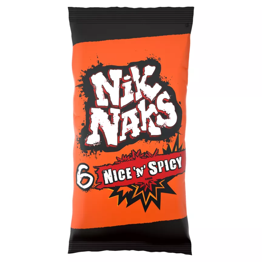 Nik Naks Nice 'N' Spicy Multipack Crisps