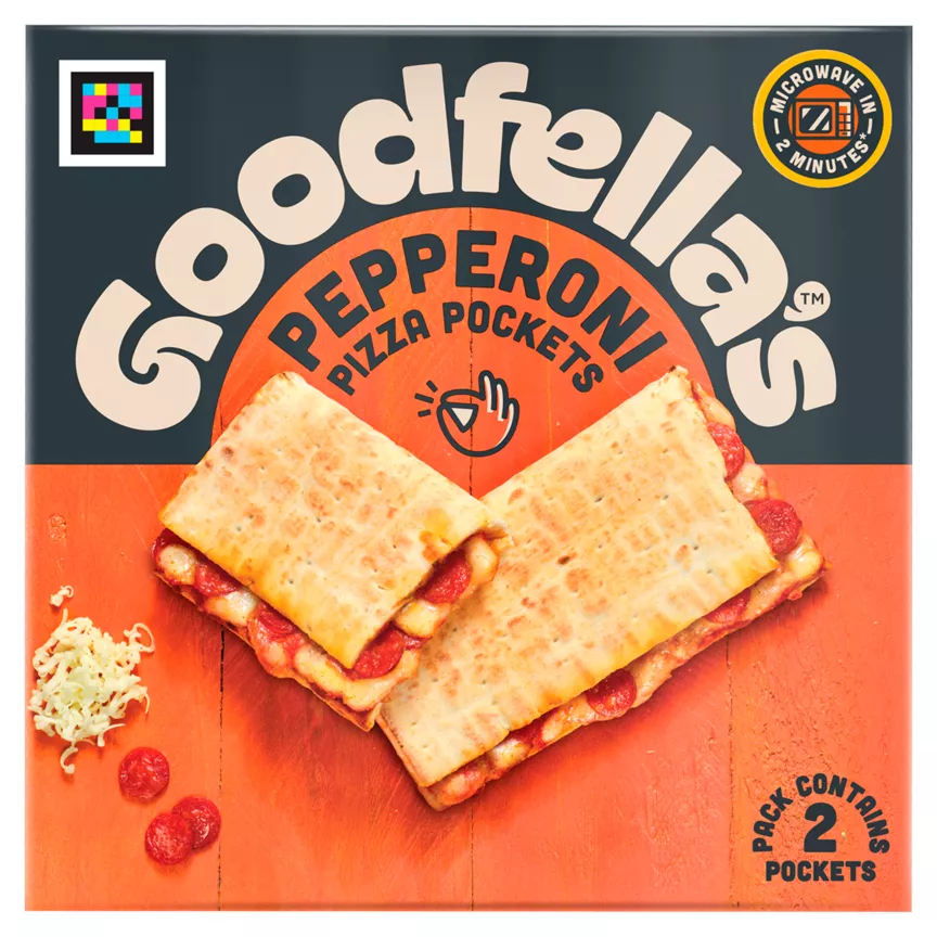 Goodfella's 2 Pepperoni Pizza Pockets 250g