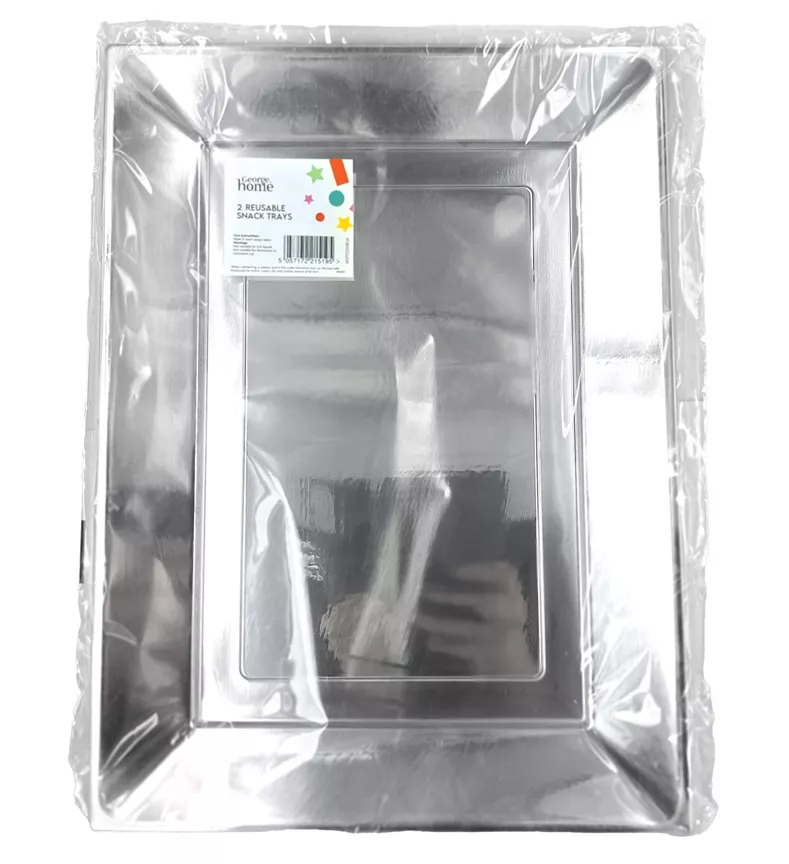 George Home Rectangular Snack Tray