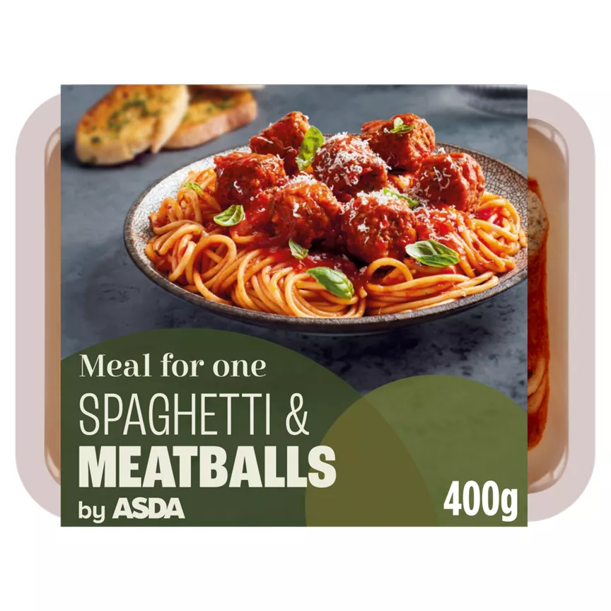 ASDA Meal For One Spaghetti & Meatballs 400g