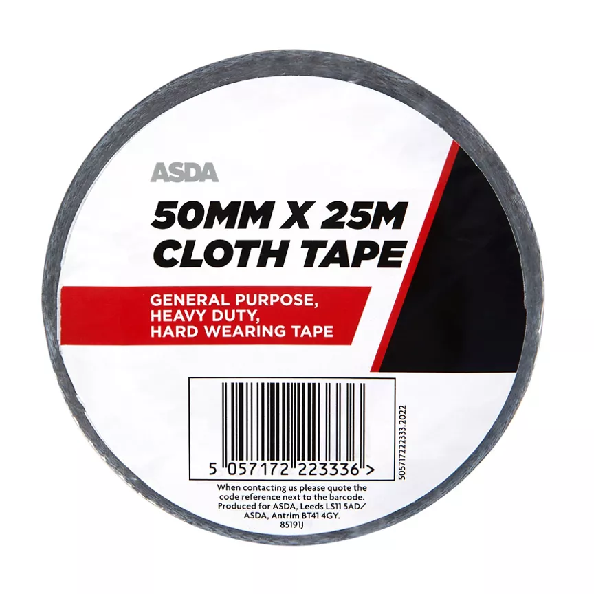 ASDA Cloth Tape 50mmx25m