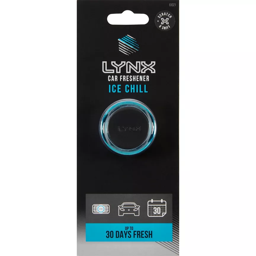 Lynx Mini Vent Car Freshener - Ice Chill