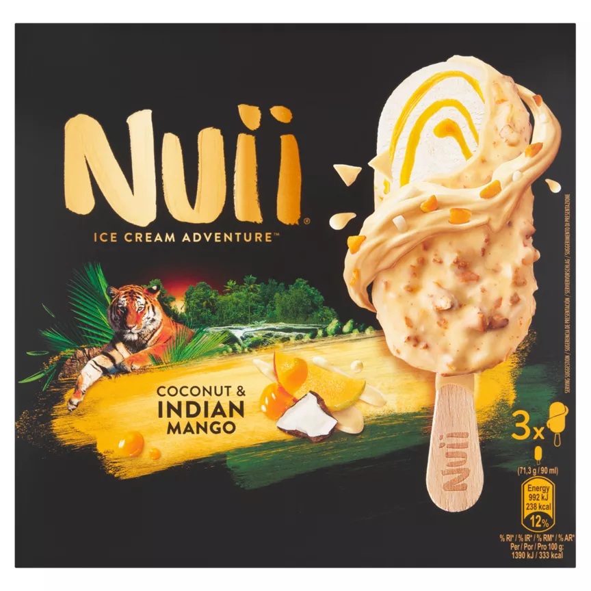 Nuii Coconut & Indian Mango Ice Cream